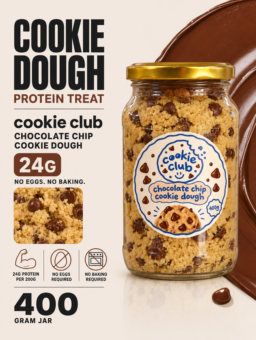 Protein Chocolate Chip Cookie Dough