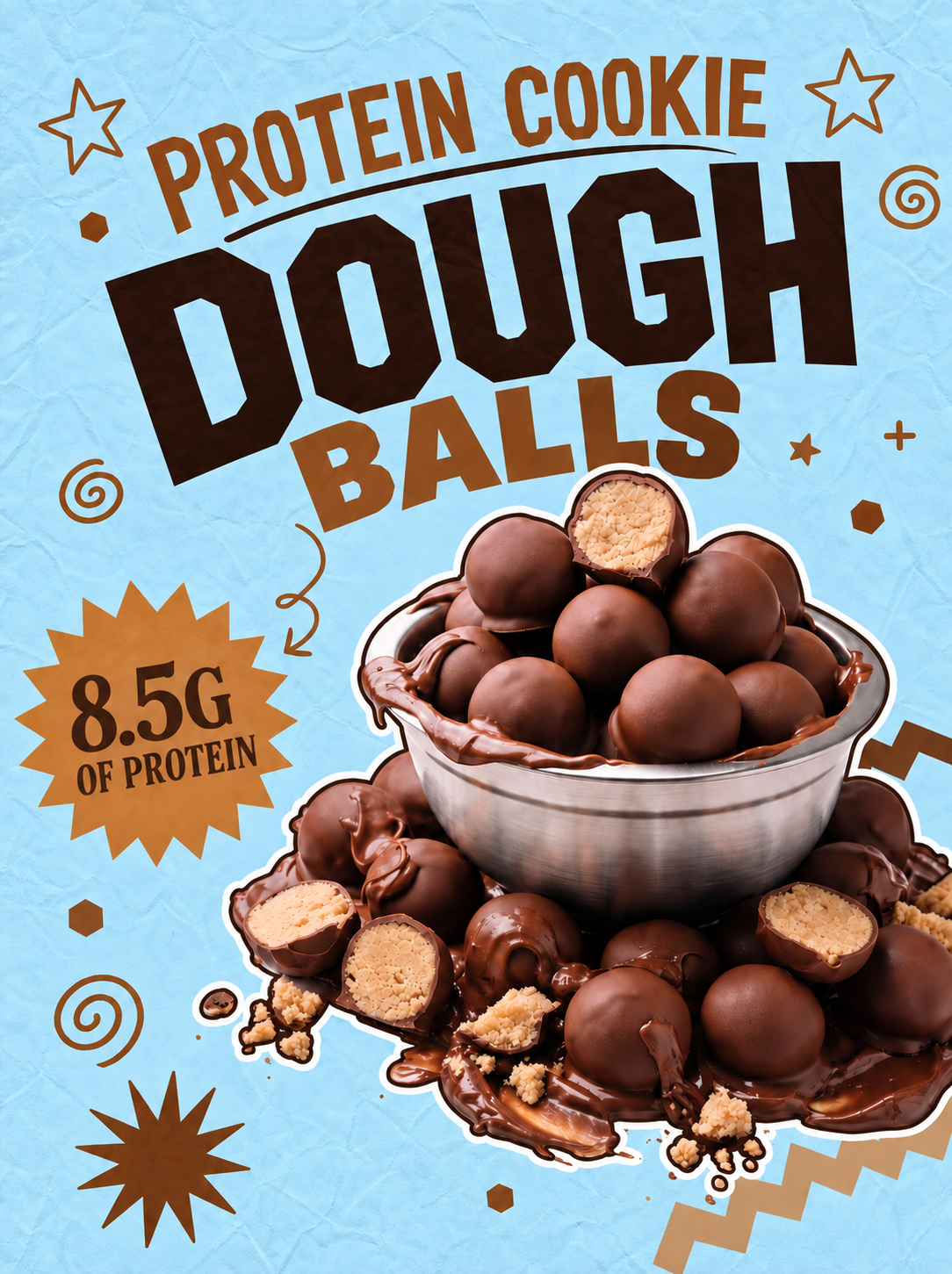 Protein Cookie Dough Balls