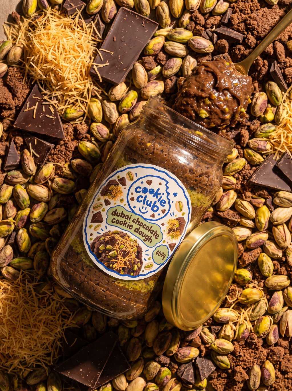 Dubai Chocolate Cookie Dough