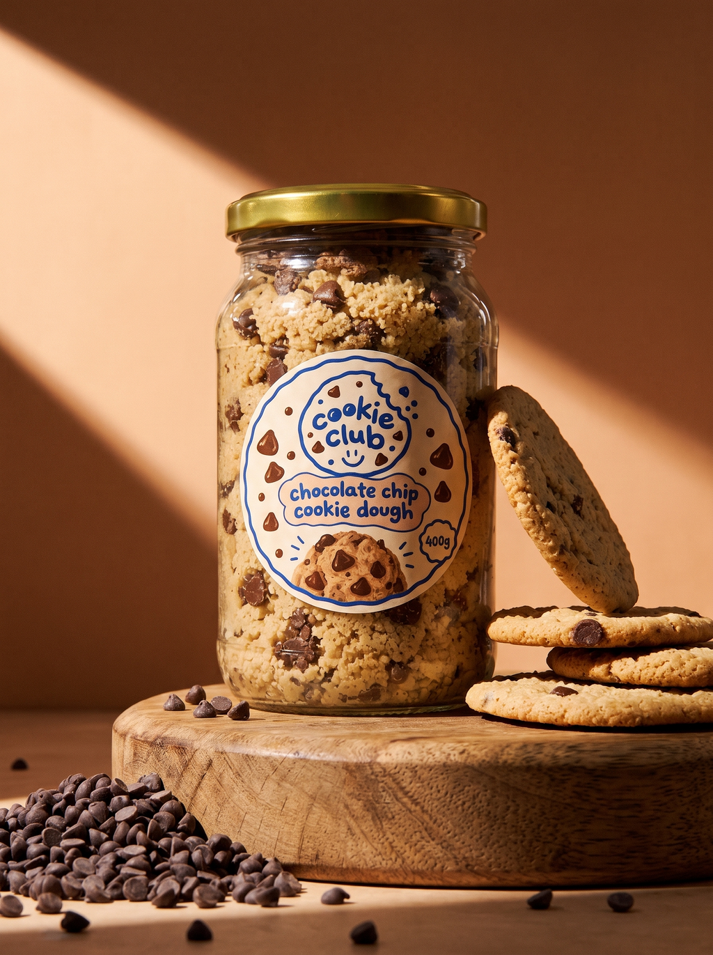 Protein Chocolate Chip Cookie Dough