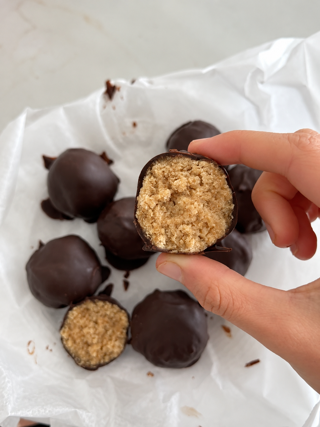 Protein Cookie Dough Balls