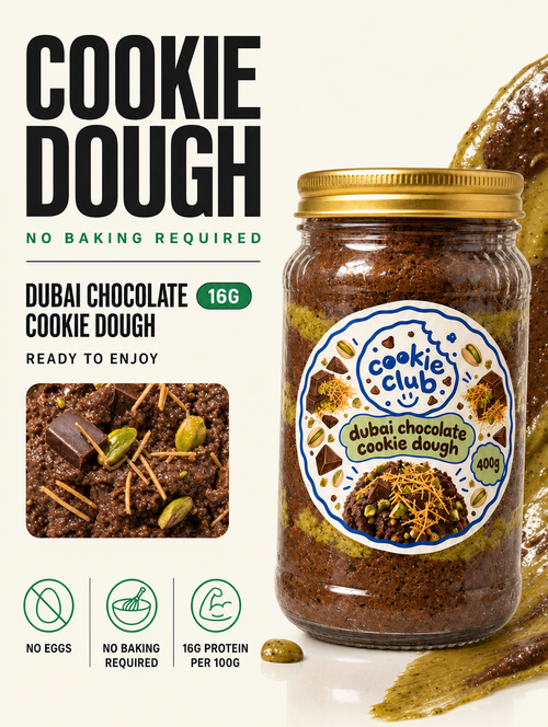 Dubai Chocolate Cookie Dough